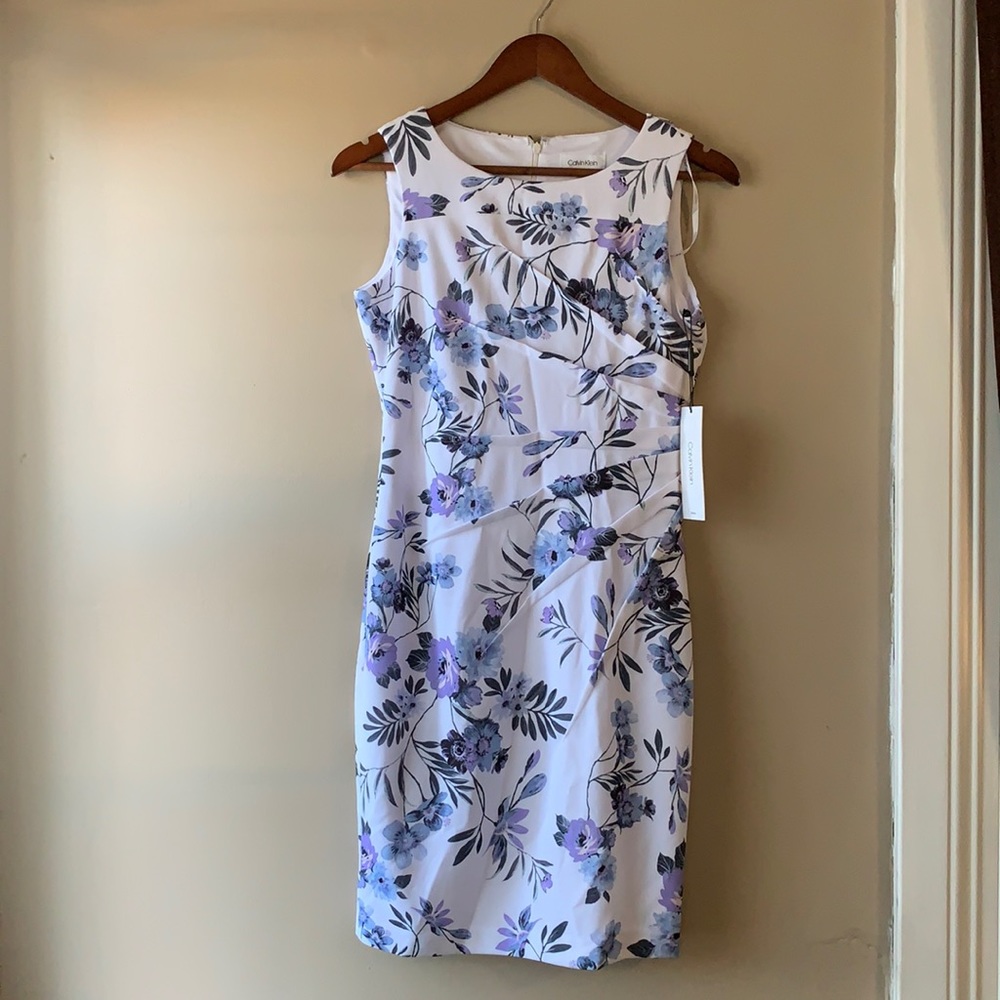 Calvin Klein floral dress